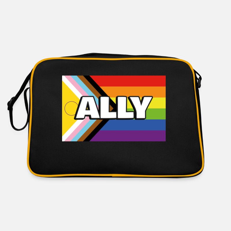 Pride Ally Inclusive Pride Progress Flag Sac Retro