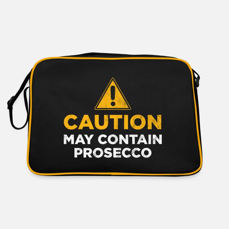 Attention : peut contenir du Prosecco Sac Retro