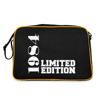 Édition limitée 1984, cadeau d’anniversaire 1984 - Sac Retro - noir/or - Dos