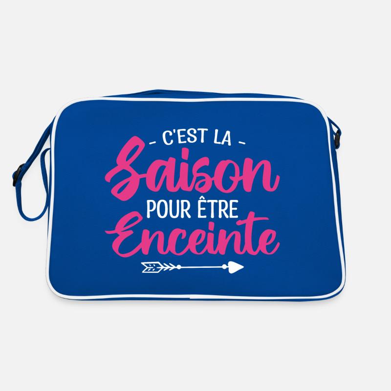 Femme enceinte - Cadeau future maman grossesse Sac Retro