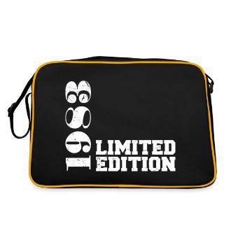 Édition limitée 1983, cadeau d’anniversaire 1983 - Sac Retro - noir/or - Dos