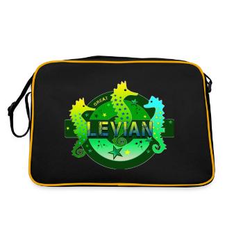Levian Birthday Levian - Retro Bag - black/gold - Back