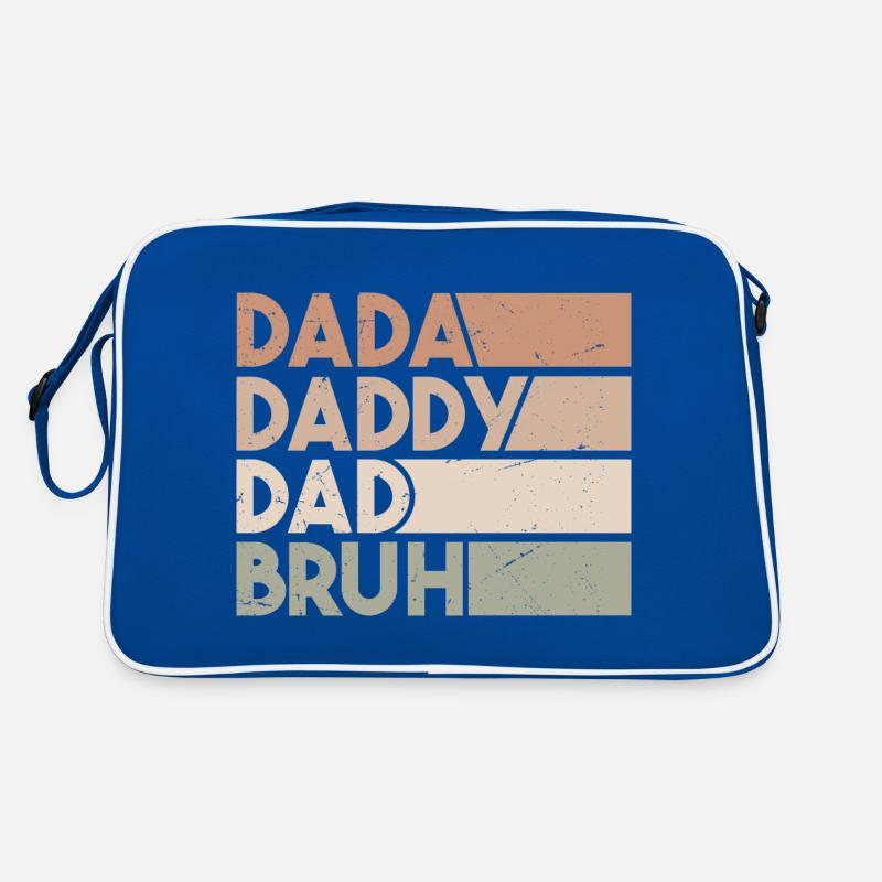 Dada Daddy Dad Bruh Retro Bag