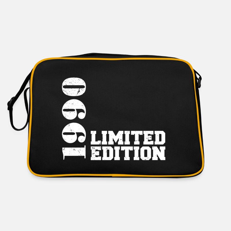 Édition limitée 1990, cadeau d’anniversaire 1990 Sac Retro