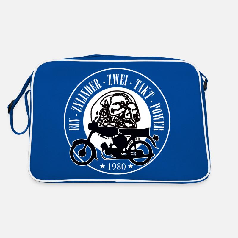EinZylinderZweiTaktPower Retro Tasche