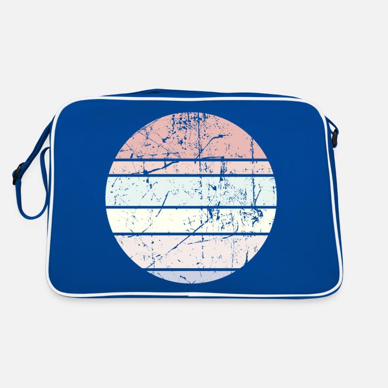 Contexte Pastel Circle Sac Retro