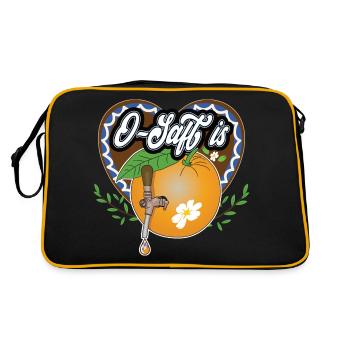 O jus est! Cadeau - Sac Retro - noir/or - Dos