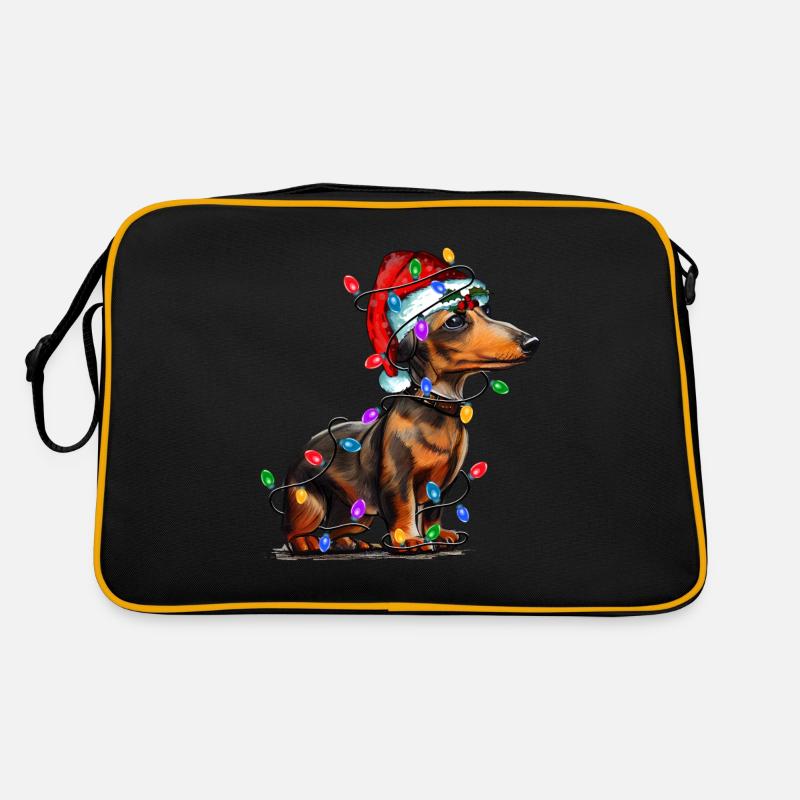 Chien de Noël Sac Retro
