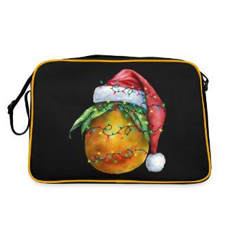 Christmas Mango - Retro Bag - black/gold - Back