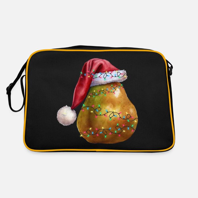 Christmas Birne Retro Tasche