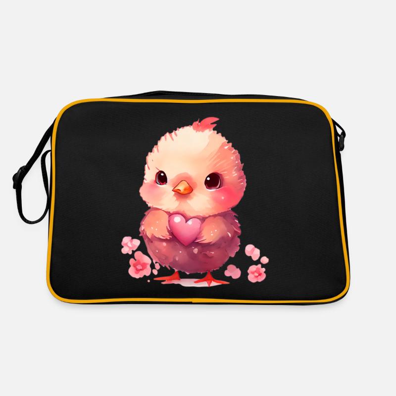 Chick Valentine's Day Gift Retro Bag