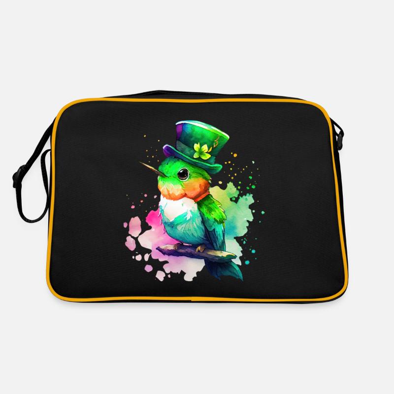 St Paddys St Patricksday St Patrick Day Retro Tasche