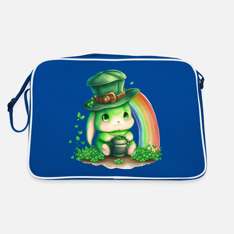 St Paddys St Patricksday St Patrick Day Retro Tasche