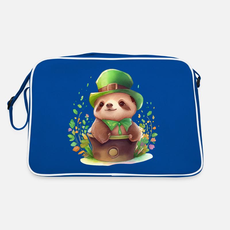 St Paddys St Patricksday St Patrick Day Retro Tasche