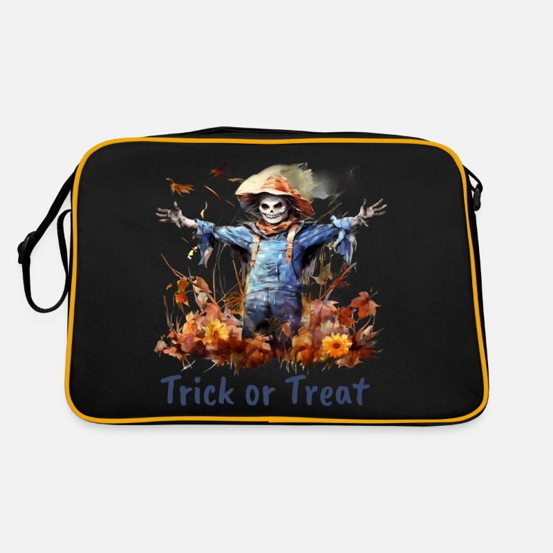 Halloween Horreur de la citrouille Sac Retro