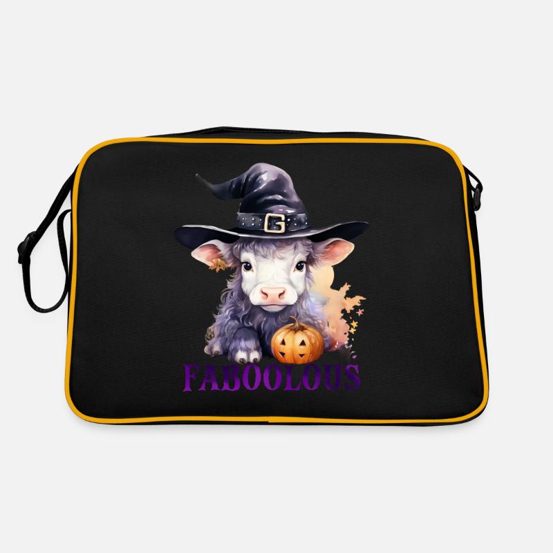 Halloween Pumpkin Horror Retro Bag