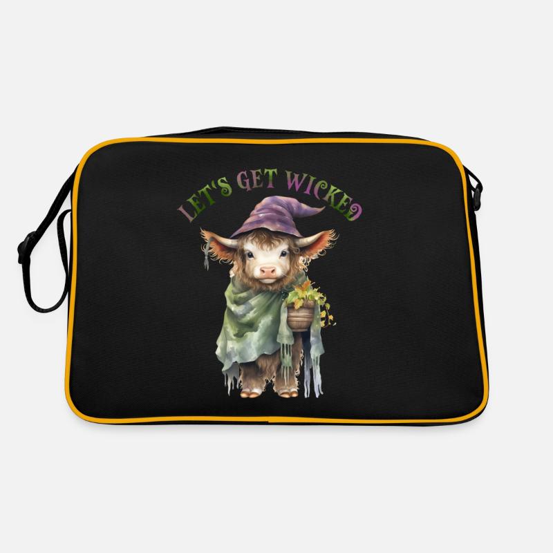 Halloween Pumpkin Horror Retro Bag