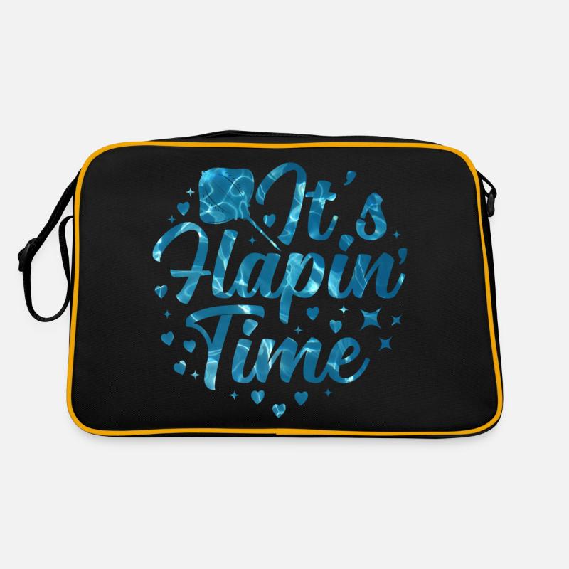 Mantarochen Flapin Time Mantarochen Liebhaber Retro Tasche
