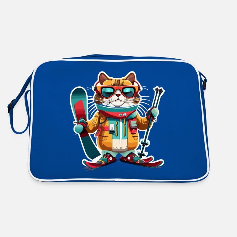 Ski Retro Tasche