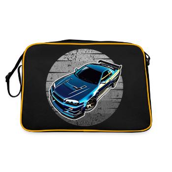 Jdm / Tuning / Turbocharger / Rims / Chiptuning - Retro Bag - black/gold - Back