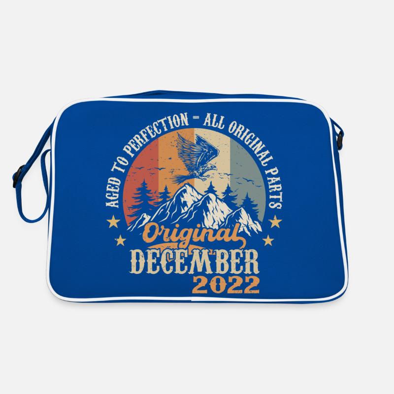 Décembre 2022 Anniversaire 2022 Légendes Décembre Sac Retro