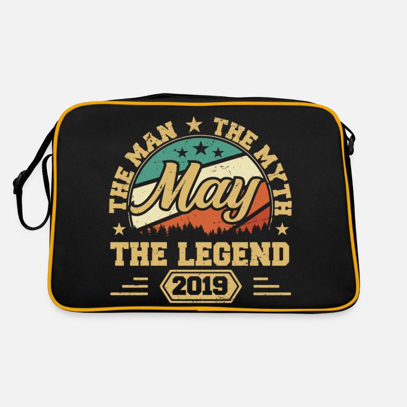 May 2019 - Birthday gift born in May 2019 Retro Bag