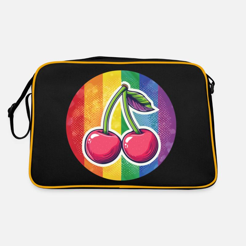 LGBTQ Cherry Retro Bag