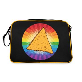LGBTQ Nacho - Sac Retro - noir/or - Dos