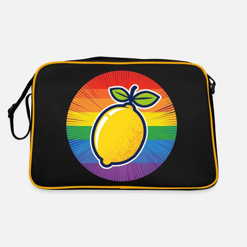 LGBTQ Citron Lime Sac Retro