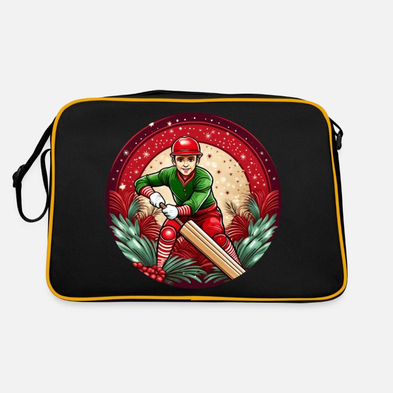 Elfe de Noël Cricket Sac Retro