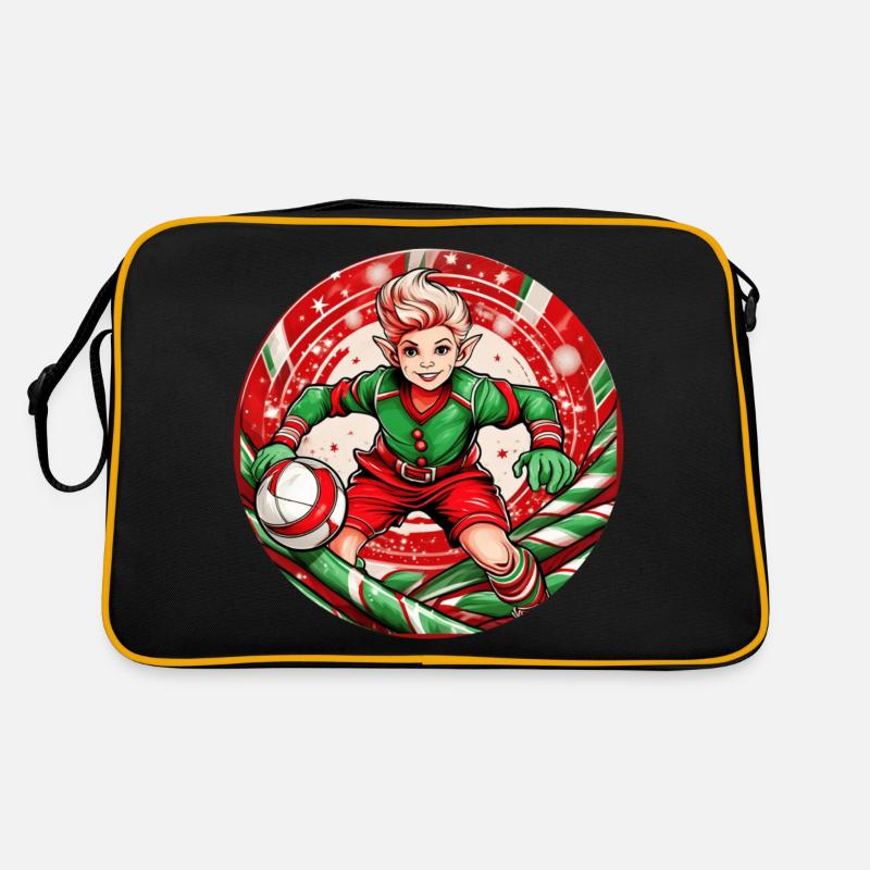 Christmas Elf Handball Retro Bag
