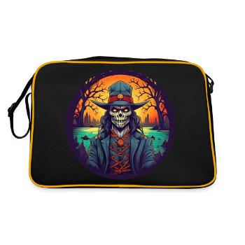 Gruseliges Halloween-party-kostüm Voodoo-priester - Retro Bag - black/gold - Back