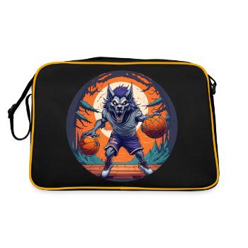Gruseliges Halloween-partykostüm - Retro Bag - black/gold - Back