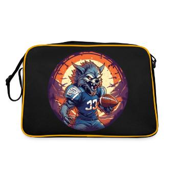 Gruseliges Halloween-partykostüm - Retro Bag - black/gold - Back