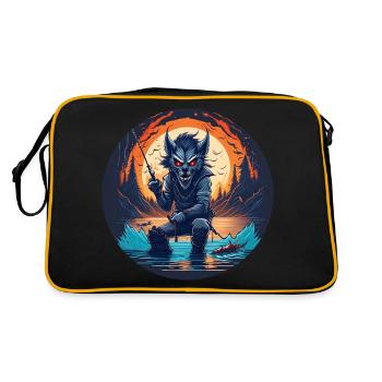 Gruseliges Halloween-partykostüm Werwolf-kostüm - Sac Retro - noir/or - Dos
