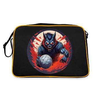 Spooky Halloween party costume - Retro Bag - black/gold - Back