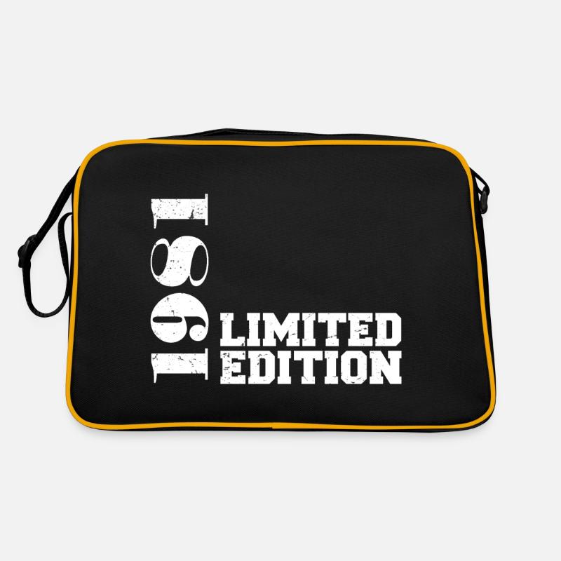 Édition limitée 1981, cadeau d’anniversaire 1981 Sac Retro