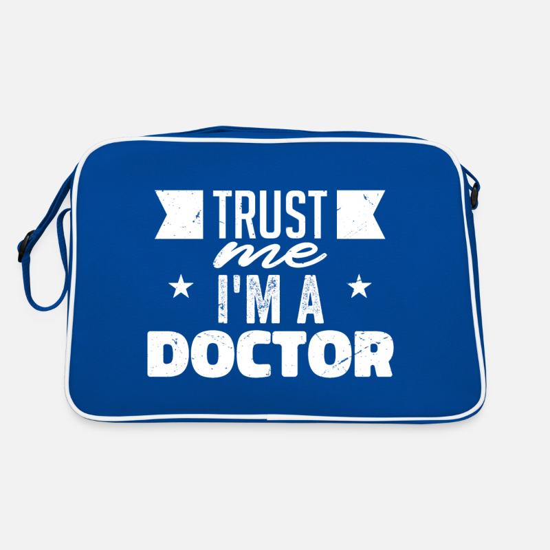 Vertrau mir, ich bin ein Arzt | Doktor Geschenk Retro Tasche