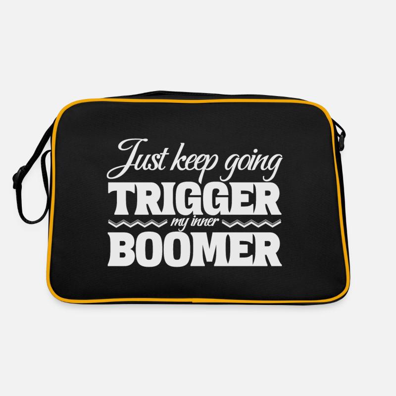 Continuez, déclenchez mon boomer intérieur Sac Retro