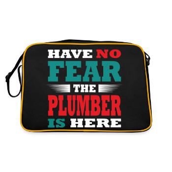 N’ayez pas peur que le Plumper soit là - Sac Retro - noir/or - Dos