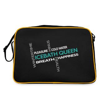 bain de glace kneipp cryothérapie icebath-queen - Sac Retro - noir/or - Dos