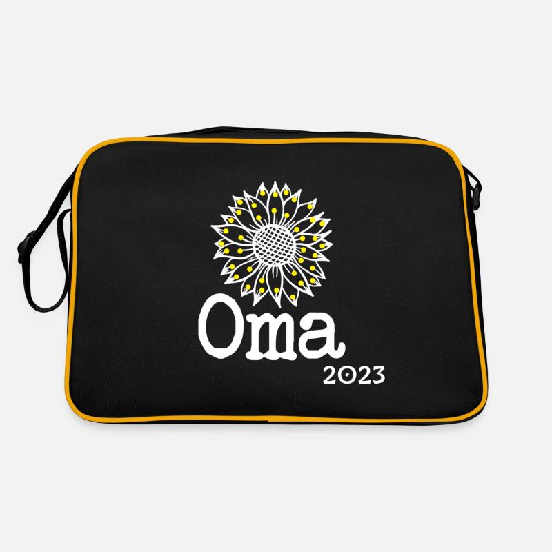 Oma 2023 - Werdende Oma 2023 Retro Tasche