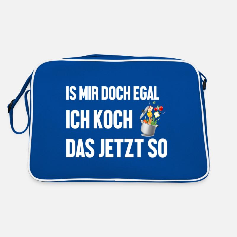 Ich koch das jetzt so Spruch lustig Geschenk Koch Retro Tasche