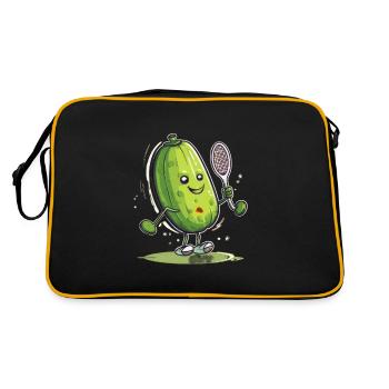 Pickleball Picklepaddle Pickle Sport - Retro Bag - black/gold - Back