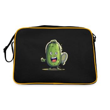 Pickleball Picklepaddle Pickle Sport - Retro Bag - black/gold - Back