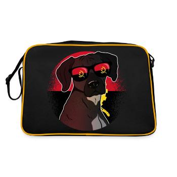 Angola - Sac Retro - noir/or - Dos