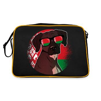 Belarus - Retro Bag - black/gold - Back