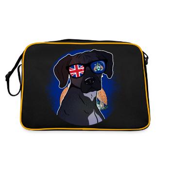 Ascension - Sac Retro - noir/or - Dos