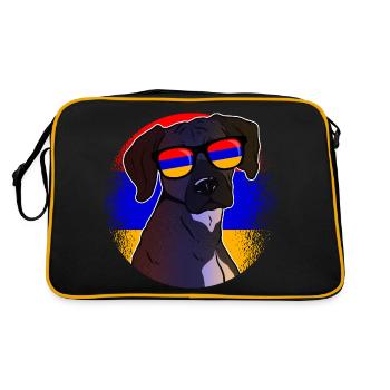 Armenia - Retro Bag - black/gold - Back
