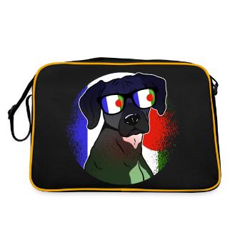 Batwa - Sac Retro - noir/or - Dos